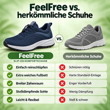 Lade das Bild in den Galerie-Viewer, FeelFree Slip-On – Orthopädische Komfort-Sneaker | Reinschlüpfen & schmerzfrei durch den Tag