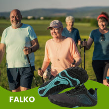 Lade das Bild in den Galerie-Viewer, FALKO - ergonomische, schmerzlindernde & wasserabweisende Barfußschuhe für sicheres, gelenkschonendes Gehen für Senioren