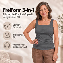 Lade das Bild in den Galerie-Viewer, FreiForm 3-in-1 – stützendes Komfort-Top mit integriertem BH | starker Brusthalt & angenehmer Rückenkomfort