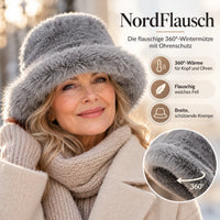 NordFlausch – Winterhaube mit integriertem Deep-Comfort-Ohrenschutz