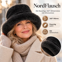 Lade das Bild in den Galerie-Viewer, NordFlausch – Winterhaube mit integriertem Deep-Comfort-Ohrenschutz