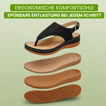 Lade das Bild in den Galerie-Viewer, OrthoKomfort - Damen ergonomische schmerzlindernde Komfort-Sandalen