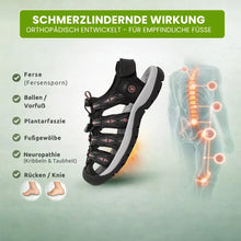 Lade das Bild in den Galerie-Viewer, Orthotrekking - Schmerzlindernde Komfort-Sandalen zum Gehen & Wandern | Rutschfest & Federleicht
