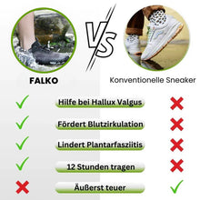 Lade das Bild in den Galerie-Viewer, FALKO - ergonomische, schmerzlindernde & wasserabweisende Barfußschuhe für Entlastung bei Rückenschmerzen & Gelenkproblemen