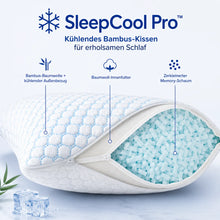 Lade das Bild in den Galerie-Viewer, SleepCool Pro™ Kühlendes & ergonomisches Bambus-Kissen für erholsamen Schlaf