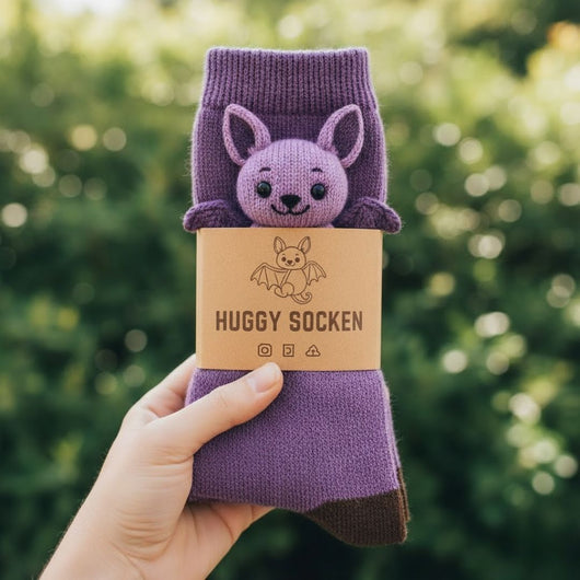 HUGGY Socken Doppelpack – Nie mehr kalte Füße - 1 Paar kaufen, 1 Paar geschenkt!