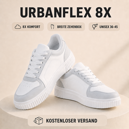 UrbanFlex 8X - Ergonomischer Unisex-Komfort-Sneaker