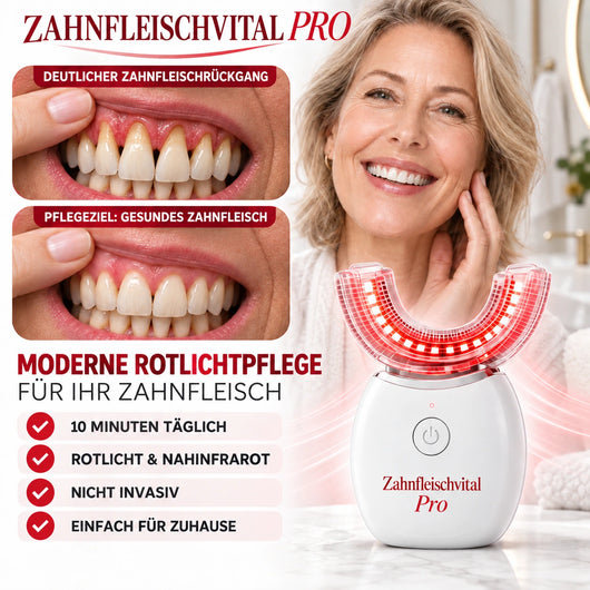 Zahnfleischvital Pro - Zahnfleisch wieder aufbauen in nur 10 Minuten pro Tag