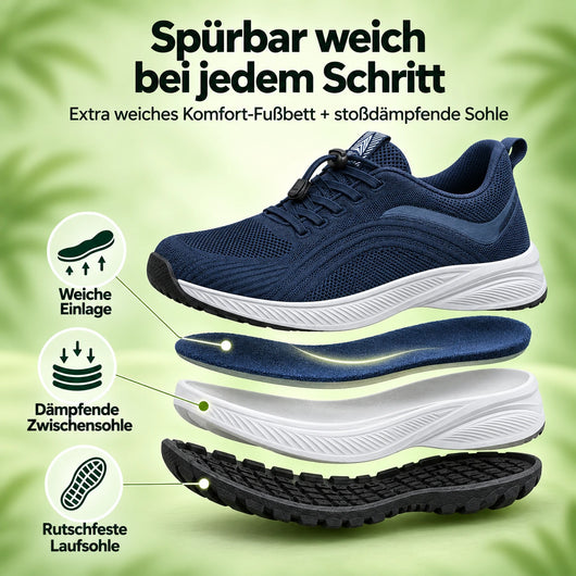 FeelFree Slip-On – Orthopädische Komfort-Sneaker | Reinschlüpfen & schmerzfrei durch den Tag