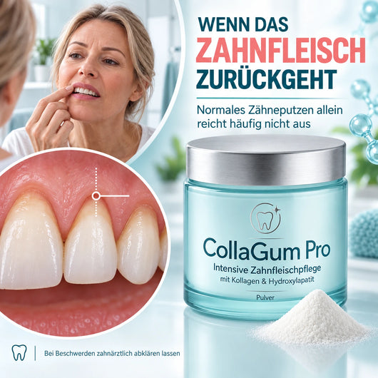 CollaGum Pro – Kollagen-Zahnfleischpflege für Reparatur, Aufbau & Regeneration