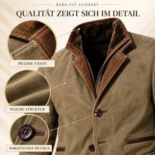 Clooney - Hochwertige Lederjacke für jede Jahreszeit