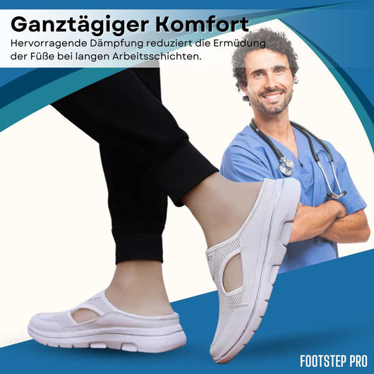 Footstep Pro - ergonomische & rutschfeste Komfortschuhe (2026)