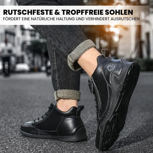 FussFit – Ergonomische & rutschfeste Barfußschuhe aus Leder | Natürlicher Komfort & Grip