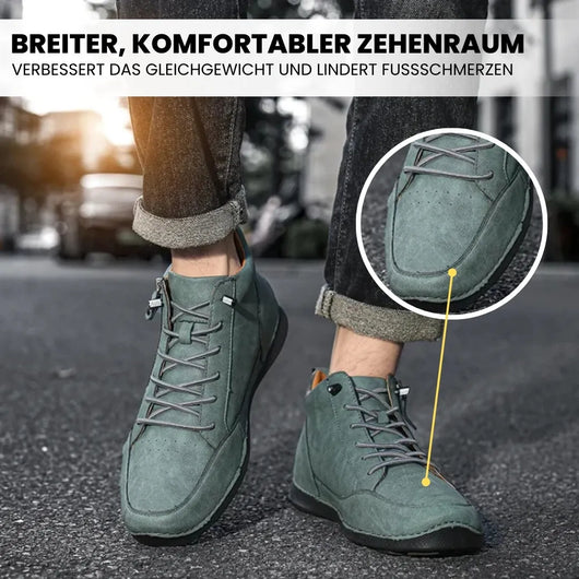 FussFit – Ergonomische & rutschfeste Barfußschuhe aus Leder | Natürlicher Komfort & Grip