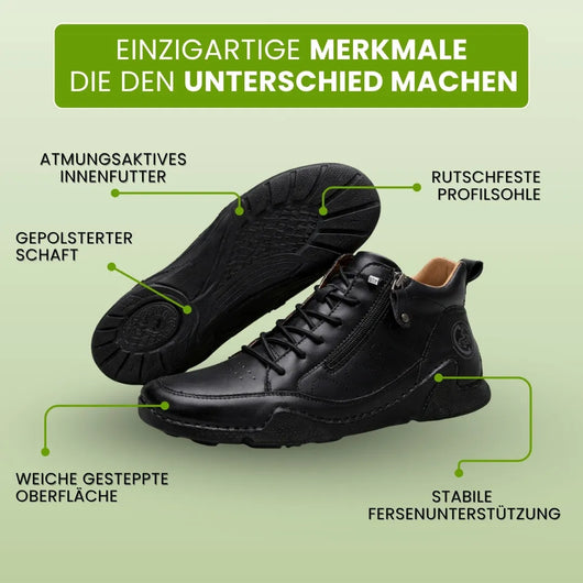 FussFit – Ergonomische & rutschfeste Barfußschuhe aus Leder | Natürlicher Komfort & Grip