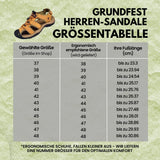 GrundFest Herren-Sandale