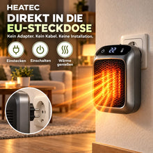 Lade das Bild in den Galerie-Viewer, HEATEC -  energiesparende tragbare Komfortheizung mit hoher Heizleistung &amp; Sicherheitssystem ohne Installation | Bis 20 m²

