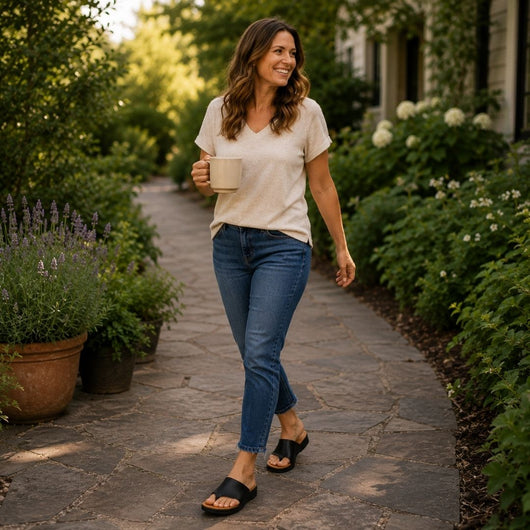 Orthofit Ortho - Bequeme Sandalen | Ergonomische Unterstützung