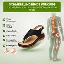 Lade das Bild in den Galerie-Viewer, OrthoKomfort - Damen ergonomische schmerzlindernde Komfort-Sandalen