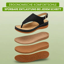 Lade das Bild in den Galerie-Viewer, OrthoKomfort - Schmerzlindernde Komfort-Sandalen | Rutschfest &amp; Federleicht
