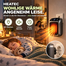 Lade das Bild in den Galerie-Viewer, HEATEC -  energiesparende tragbare Komfortheizung mit hoher Heizleistung &amp; Sicherheitssystem ohne Installation | Bis 20 m²
