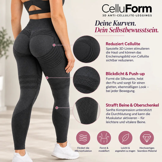 CelluForm 3D Anti-Cellulite-Leggings