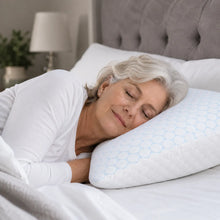 Lade das Bild in den Galerie-Viewer, SleepCool Pro™ Kühlendes &amp; ergonomisches Bambus-Kissen für erholsamen Schlaf

