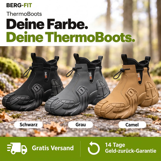 ThermoBoots – Wasserdichte Allwetter-Ganzjahresstiefel | Rutschfest & Schmerzlindernd